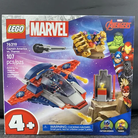 LEGO® Marvel Captain America vs. Thanos 76319