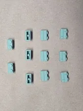 Lot Of 11 Lego 98283 Brick, Modified 1 x 2 with Masonry Profile BRAND NEW 