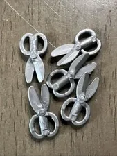 LEGO 18920 Scissors Flat Silver 5 Pieces