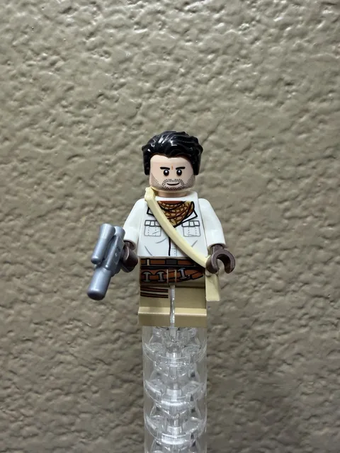 LEGO Star Wars Poe Dameron (White Shirt) Minifigure - sw1049 - Set 75249 D4