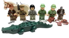 LEGO Indiana Jones Irina Spalko Dovchenko Minifigure Lot