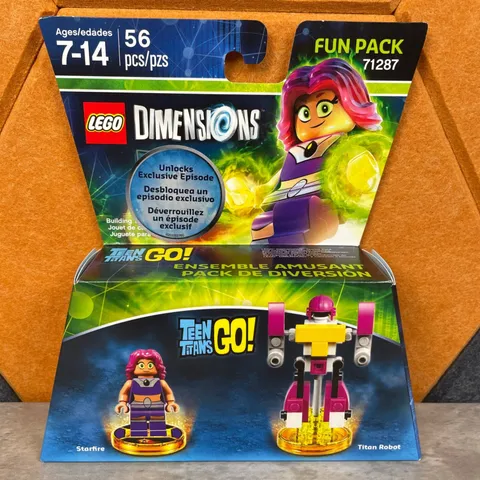 LEGO Dimensions Teen Titans Go Starfire Fun Pack 71287 New Titan Robot 3-in-1