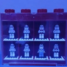 LEGO Star Wars Clone Trooper Phase 2 Minifigure lot of 8 W/ Case