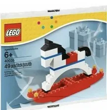 LEGO Seasonal: Rocking Horse (40035) Christmas Holiday Toy Stocking Stuffer 49pc