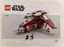 LEGO® Star Wars 75354 Coruscant Guard Gunship Instruction Manual Only