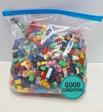 1 LB MIXED LOT OF LEGO PIECES