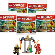 LEGO Ninjago Kais and Raptons Duel in the Temple Polybag Pack of 5