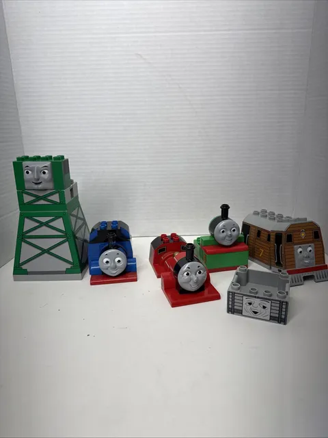 LEGO Duplo Thomas & Friends Lot Percy, Cranky, Thomas, Toby & James Parts Pieces