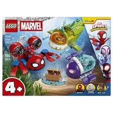 LEGO Marvel Spidey Underwater Vehicles Kids Building Set 11207