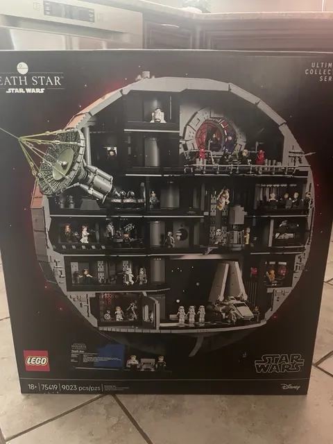 LEGO Star Wars Death Star Ultimate Collector Series 75419, 9023 Pieces, Complet…