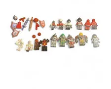 LEGO Nexo Knights Minifigures & Accessories Lot - Knights, Monsters, Skeletons