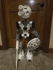 LEGO Bionicle Toa Kopaka Statue, 33” Custom 3D Printed – Collector Display Piece