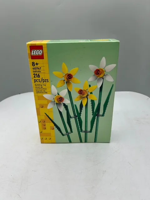 LEGO Botanicals Daffodils 40747 Building Set 216 Pieces NEW SEALED Retired NIB