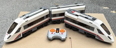 LEGO City RC Train High-speed Passenger Train 60051 In 2014 Used Retired As Is