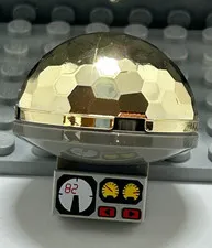 Lego 30208 Gold Radar Dish with control panel - Vintage!