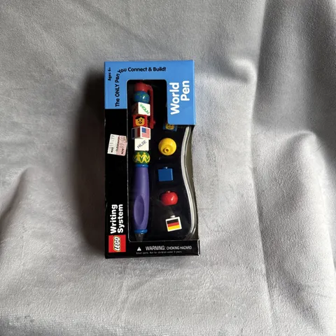 Nib LEGO Writing System World Pen #1525 -New Old Stock - Vintage from Year 2000