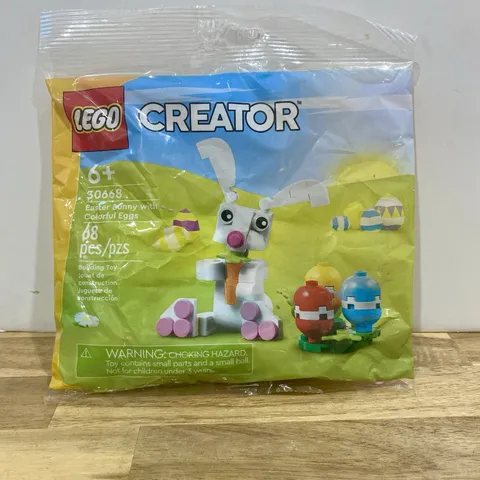 LEGO CREATOR Easter Bunny with Colorful Eggs 30668 Polybag - New Factory Sealed