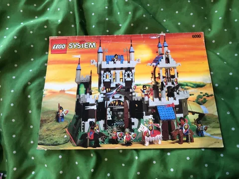 Lego 6090  manual instructions only acceptable to good condition