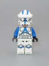 New LEGO Star Wars Clone Trooper Specialist 501st Legion Blue 75345 minifigure