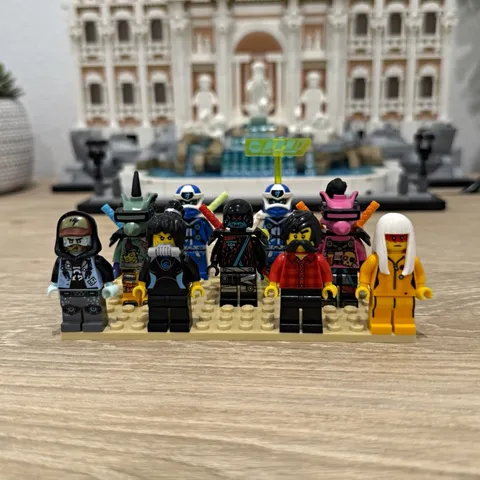 LEGO Ninjago Prime Empire Minifigure Lot 9 Digi Jay Harumi Scott Avatars