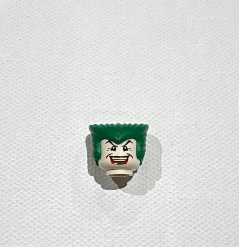 LEGO 2006 Batman - The Joker (bat005) Headpiece & Hairpiece - Read Description