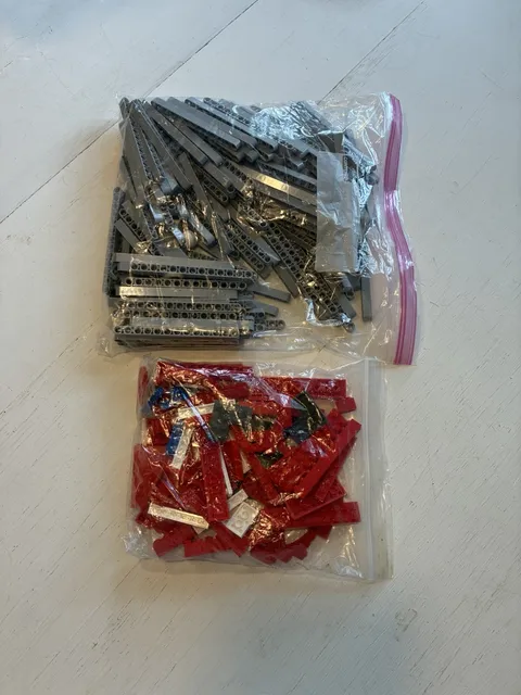 2- Vintage Bags of Legos Building Blocks