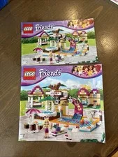 Lego Friends Instruction Manual Set 41008 Heartlake City Pool 2012 Retired Swim