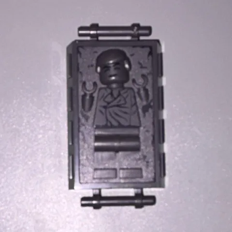 LEGO Hon solo frozen in carbonite