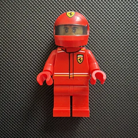 LEGO SPEED CHAMPIONS Formula 1 Driver Ferrari SF-24 Driver Minifigure From 77242