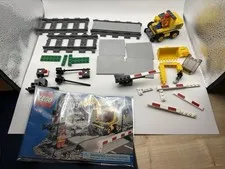 LEGO City 7936 Road Work Crew Loose Parts Minifigure Construction Vehicle