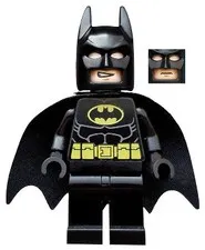 LEGO® Minifigure Super Heroes sh0016a Batman Black Suit w/Yellow Belt and Crest