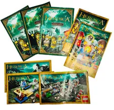 LEGO Heroica 3 Sets Draida 3857 Nathuz 3859 Fortaan 3860 Missing/Xtra Pieces I23