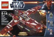 LEGO Star Wars 9497 Republic Striker-class Starfighter 376pcs New Sealed Set