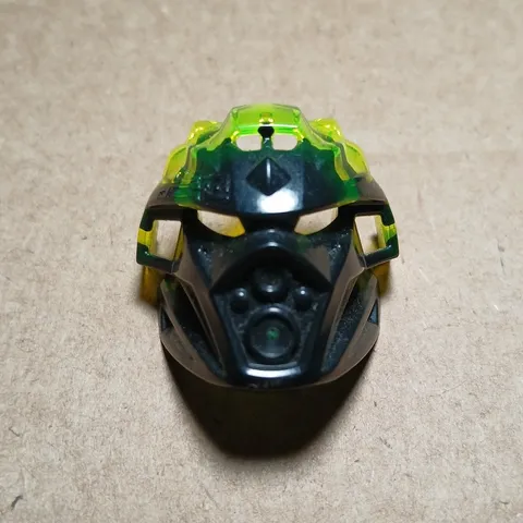 LEGO Bionicle Mask of Earth (Unity) with Marbled Trans-Neon Green