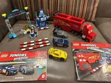 LEGO JR Cars 3 Thunder Hollow Crazy 8 Race 10744 Complete w/Instructions No Box