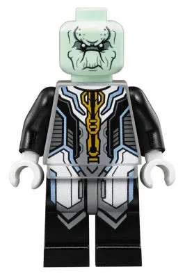 LEGO® Minifigure Super Heroes sh0508 Ebony Maw Light Aqua Head