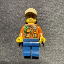 LEGO Minifigure City Town Jungle Explorer | cty0805