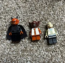 LEGO Minifigure Lot of 3 Sai’torr Kal Fas, Kabe, Labria