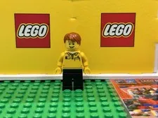 LEGO Store  Black Legs, with Hole City Lego Minifigure
