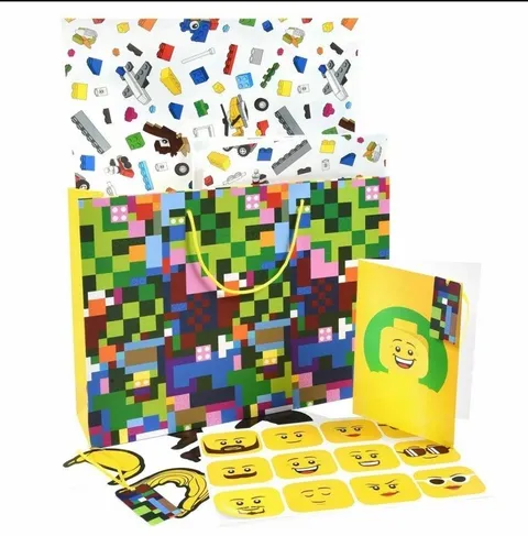 LEGO 5006008 Exclusive VIP Gift Bag & Wrapping Set New