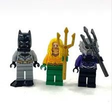 LEGO DC Comics 76116 Batsub Clash; All 3 Minifigures Only: sh0556 sh0557 sh0559