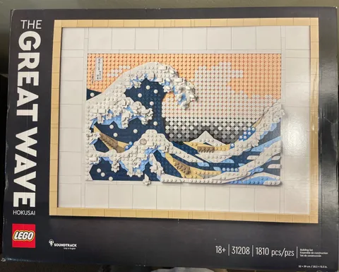LEGO Art Hokusai - The Great Wave 31208 New Sealed