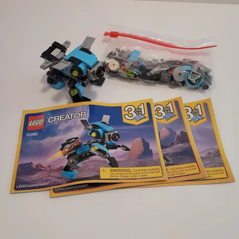 LEGO Creator 3-In-1 Mythical Creatures Set 31062 Robot Dog Bird