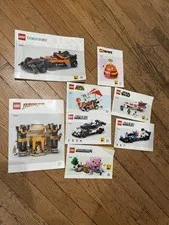 LEGO Instruction Manuals Booklet Lot Used Varying Condition Lego Build Books