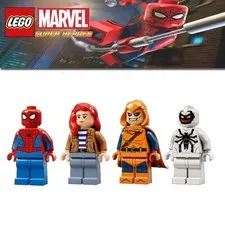LEGO Marvel Minifigures ONLY from set 76317 Peter Parkers Apt Spiderman