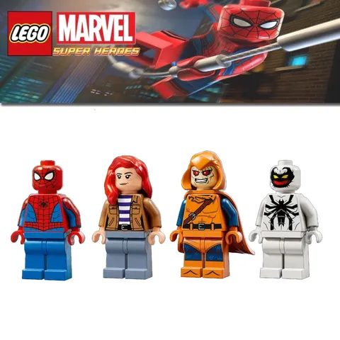 LEGO Marvel Minifigures ONLY from set 76317 Peter Parkers Apt Spiderman