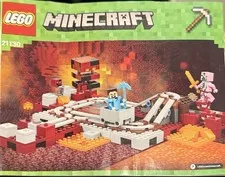 Lego Minecraft (21130) The Nether Railway - MANUAL ONLY