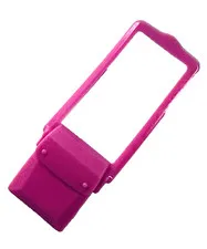 Lego New BIRDWATCHER MINIFIG BAG Messenger Dark Pink Pouch Part 61976 D2