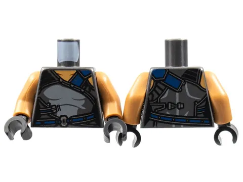 LEGO Valkyrie, Torso Female Armor, Medium Nougat inv.628