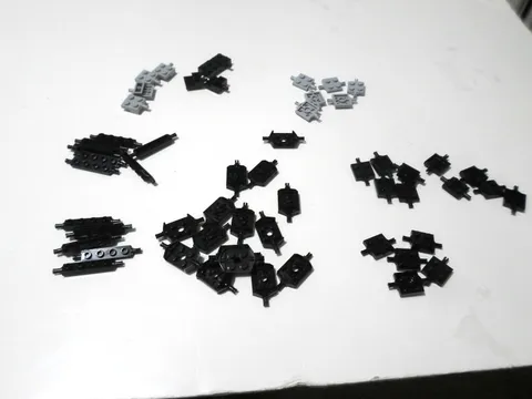 Lego 55 Various Modified Plates with bar to fit 6014 Wheel  Rims SEE LIST BELOW